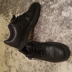 Black Nike Court Vision men's size 13
